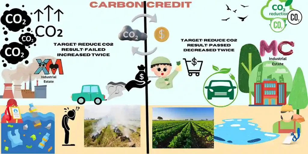 carbon credit traditional 
